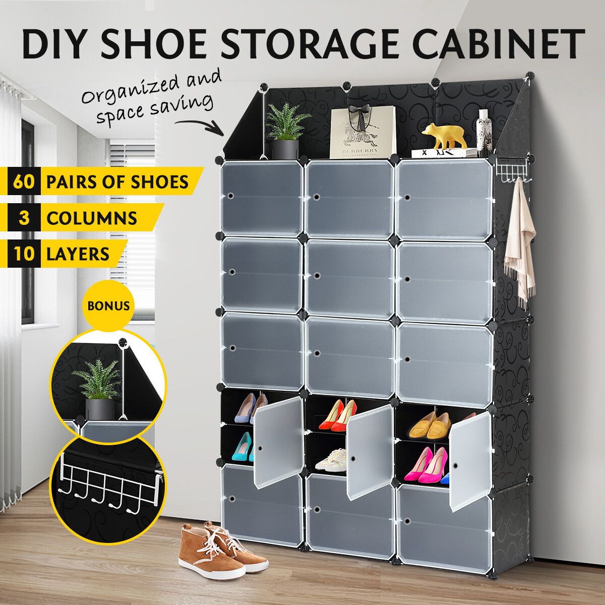 16 DIY Shoe Storage Hacks - YouTube